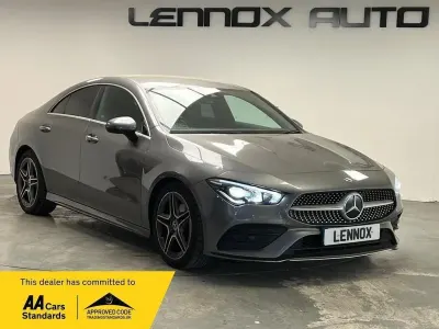 Used Mercedes CLA180 AMG line 136 HP (100 kW) 2019 Grey Sedan