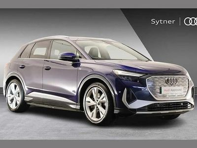Gebraucht Audi Q4 e-tron S-Line 150 kW (204 PS) 2021 Blau SUV