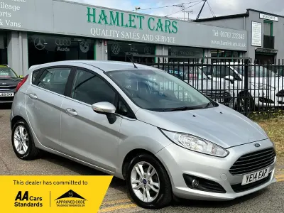 Used Ford Fiesta Zetec 82 HP (60 kW) 2014 Silver Hatchback