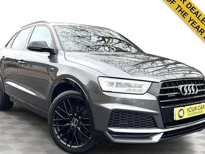 Used Audi Q3 Black Edition 150 HP (110 kW) 2017 Grey SUV