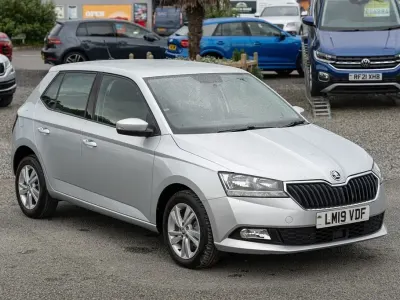 Used Skoda Fabia SE 110 HP (80 kW) 2019 Silver Hatchback