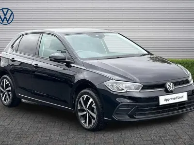Used VW Polo Match 95 HP (69 kW) 2025 Black Hatchback
