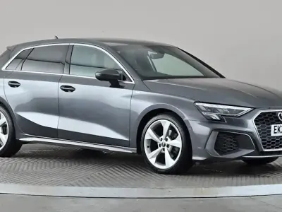 Used Audi A3 Sportback S-Line 150 HP (110 kW) 2022 Grey Hatchback