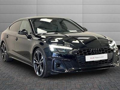 Used Audi A5 Black Edition 150 HP (110 kW) 2022 Mythos black Coupe