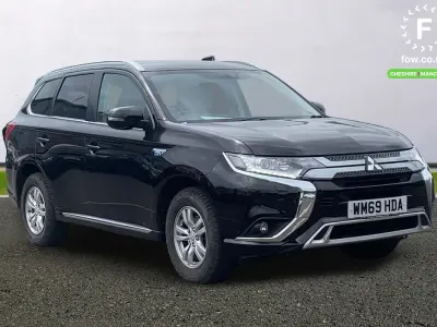 Used Mitsubishi Outlander P-HEV 224 HP (164 kW) 2020 Black Estate