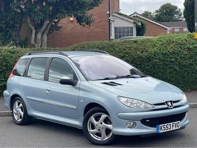 Silver Used 2004 Peugeot 206 Estate | £1,475 (Super price)