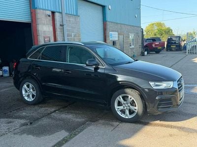 Begagnad Audi Q3 Comfort 150 HK (110 kW) 2016 Svart SUV