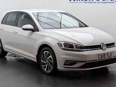 White Used 2019 VW Golf VII Match Hatchback | £13,050 (Good price)