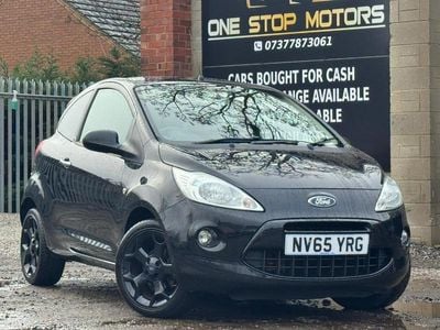 Used Ford Ka Metall 69 HP (50 kW) 2016 Black Hatchback