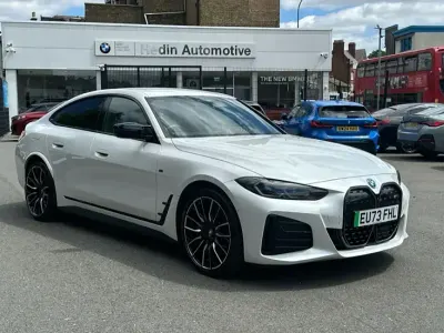 Used BMW i4 Shadowline 400 kW (544 HP) 2023 White Sedan