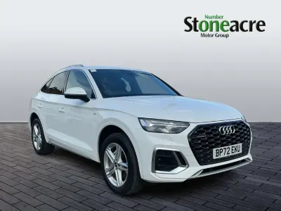 Used Audi Q5 Sportback S-Line 295 HP (216 kW) 2022 White SUV