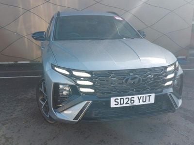 New Hyundai Tucson N Line 239 HP (175 kW) 2026 Metallic  shimmering silver SUV