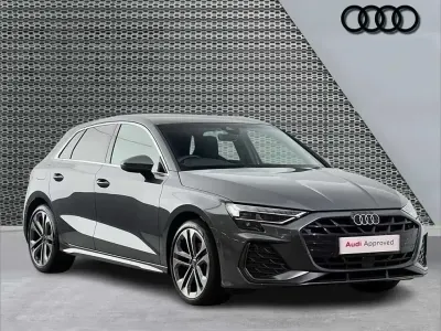 Used Audi A3 S-Line 147 HP (108 kW) 2024 Grey Hatchback