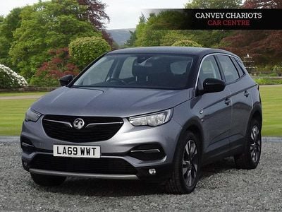 Used Vauxhall Grandland X Sport 130 HP (95 kW) 2020 Grey SUV
