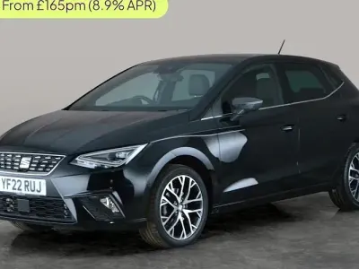 Used Seat Ibiza XCELLENCE 110 HP (80 kW) 2022 Black Hatchback