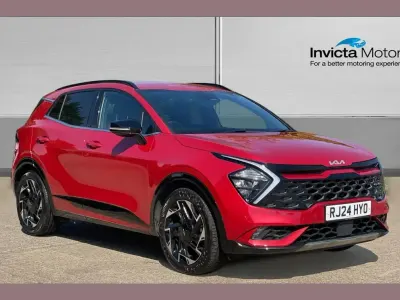 Used Kia Sportage GT-Line 157 HP (115 kW) 2024 Red SUV