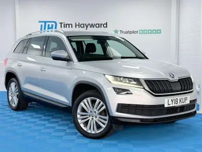 Used Skoda Kodiaq SE L 150 HP (110 kW) 2018 Silver SUV