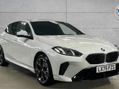 Used BMW 120 M Sport 168 HP (123 kW) 2025 White Hatchback