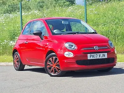 Used Fiat 500 Pop 69 HP (50 kW) 2017 Red Hatchback