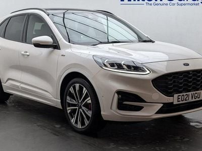 White Used 2021 Ford Kuga ST-Line X SUV | £18,150 (Fair price)