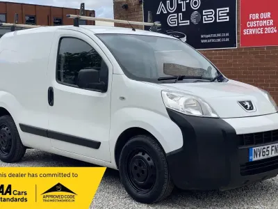Used Peugeot Bipper S 75 HP (55 kW) 2015 White MPV