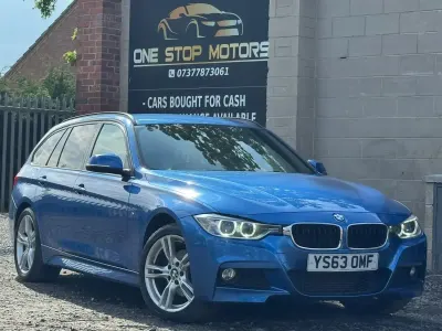 Używany BMW 320 M Sport 2013 Niebieski Kombi