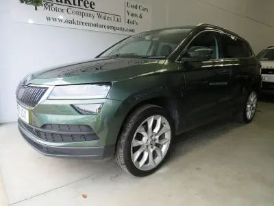 Used Skoda Karoq 150 HP (110 kW) 2018 Green SUV