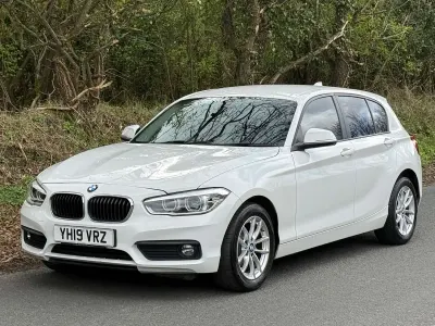 Used BMW 116 Comfort Edition 2019 White Hatchback
