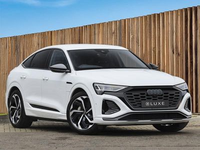 White Used 2024 Audi Q8 e-tron Black Edition SUV | £45,898 (A bit pricey)