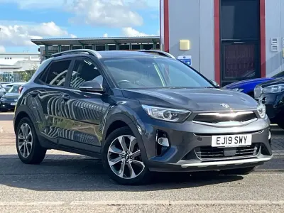 Used Kia Stonic 113 HP (83 kW) 2019 Grey SUV