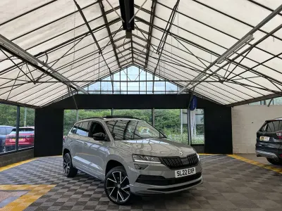 Used Skoda Karoq SportLine 150 HP (110 kW) 2022 Grey SUV