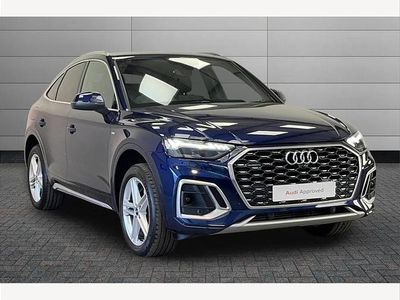 Used Audi Q5 Sportback S-Line 265 HP (194 kW) 2022 Blue SUV