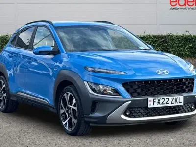 Used Hyundai Kona Premium 120 HP (88 kW) 2022 Blue SUV