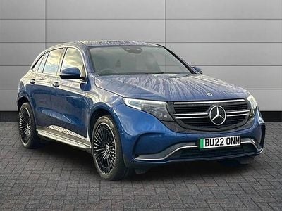 Used Mercedes EQC400 AMG Line Premium Plus 300 kW (408 HP) 2022 Blue SUV