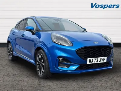 Second-hand Ford Puma ST-Line X 125 CP (91 kW) 2023 Albastru SUV