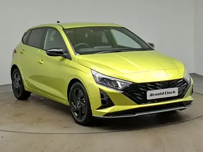 New Hyundai i20 Blackline 90 HP (66 kW) 2026 Metallic  lucid lime Hatchback