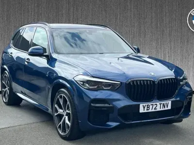 Used BMW X5 M Sport 282 HP (207 kW) 2022 Blue SUV