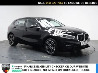 Used BMW 118 Sport Line 136 HP (100 kW) 2023 Black Hatchback