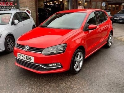 Used VW Polo SEL 110 HP (80 kW) 2016 Red Hatchback