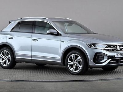 Silver Used 2022 VW T-Roc R-line SUV | £18,998 (Fair price)
