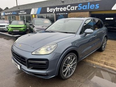 Blue Used 2020 Porsche Cayenne Turbo SUV | £57,995 (Super price)