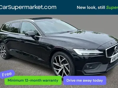 Begagnad Volvo V60 Momentum 190 HK (139 kW) 2019 Svart Kombi