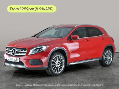 Used Mercedes GLA180 AMG line 122 HP (89 kW) 2019 Red SUV