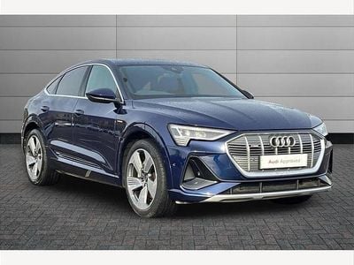 Used Audi e-tron Sportback S-Line 230 kW (313 HP) 2022 Blue SUV