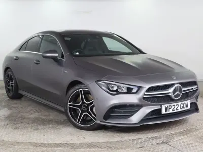 Used Mercedes CLA35 AMG AMG 306 HP (225 kW) 2022 Grey Coupe