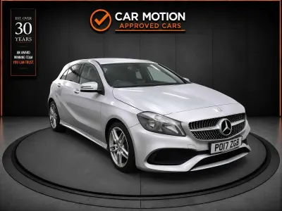 Used Mercedes A180 AMG line 109 HP (80 kW) 2017 Silver Hatchback