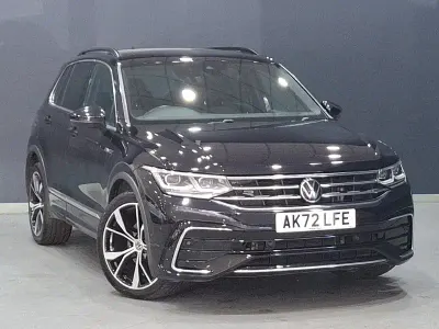 Used VW Tiguan R-line 150 HP (110 kW) 2022 Black SUV