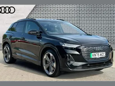 Used Audi Q4 e-tron Black Edition 210 kW (286 HP) 2025 Black SUV
