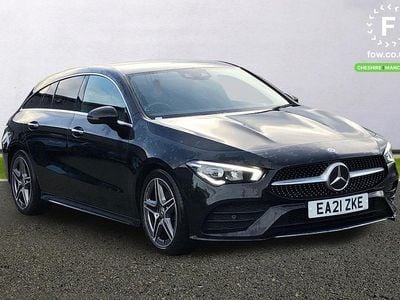 Used Mercedes CLA180 AMG Line Premium 136 HP (100 kW) 2021 Black Sedan