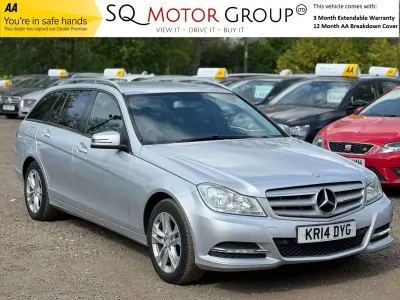 Używany Mercedes C220 Executive 2014 Srebrny Kombi